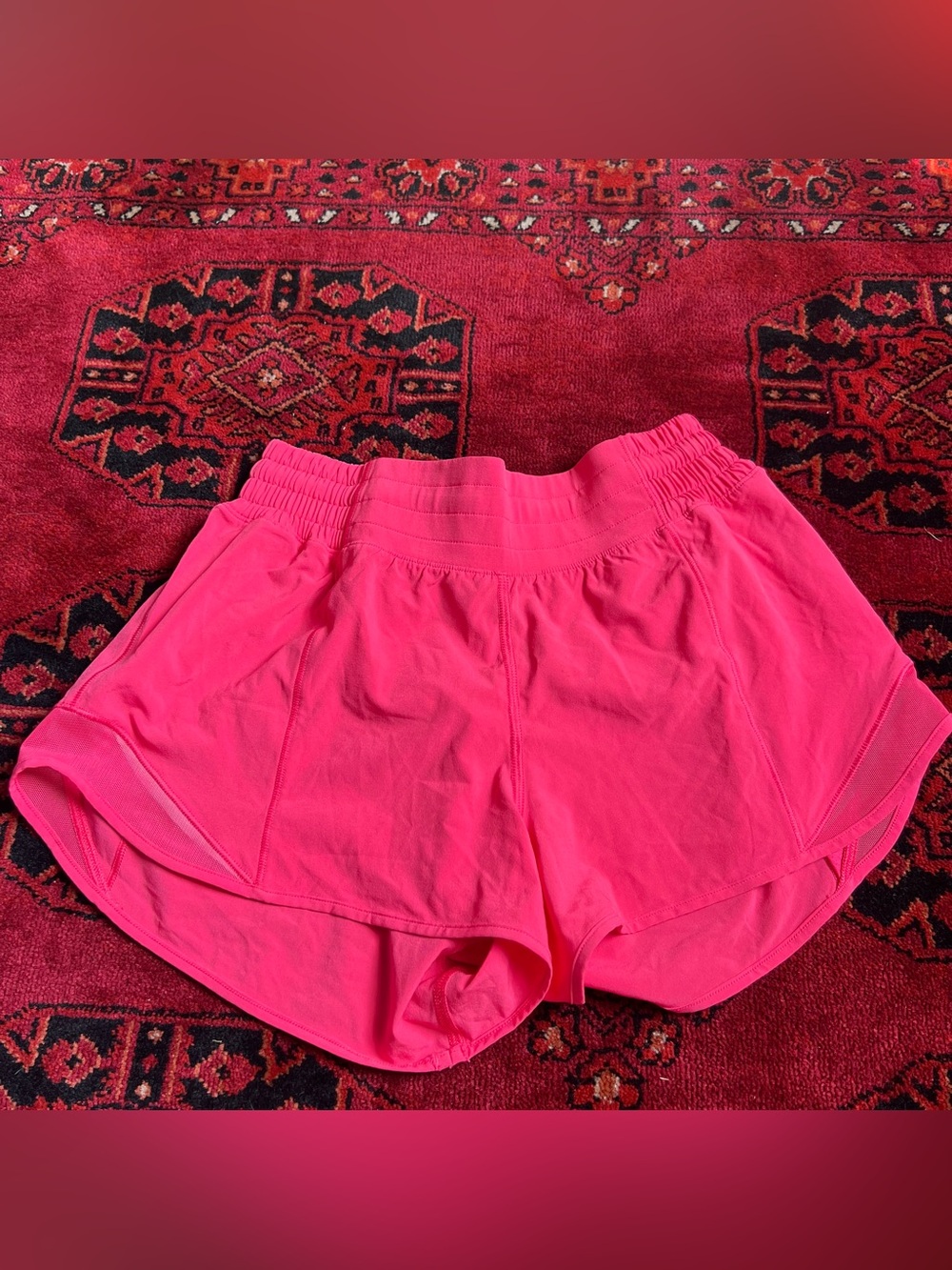 lululemon athletica Bright Pink Running Shorts